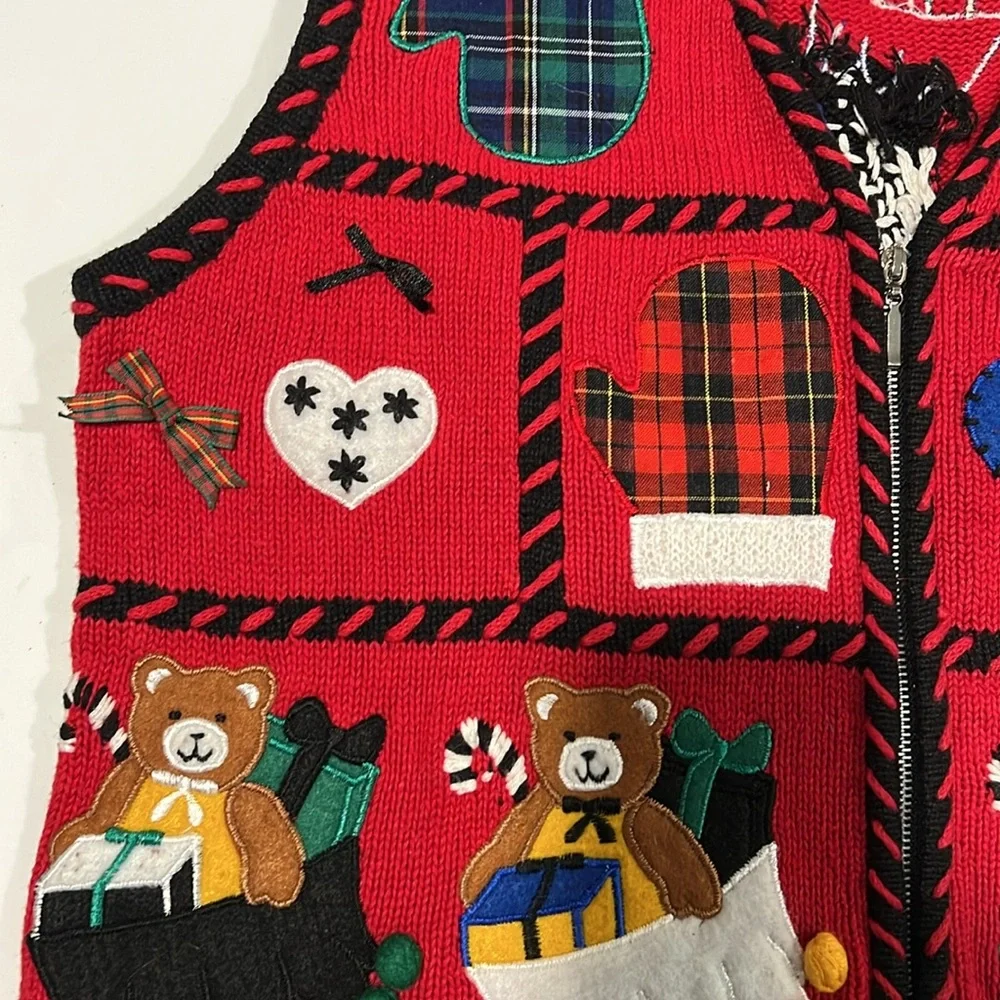 Designer Originals Studio - petite small, Holiday vest - Picture 3 of 8